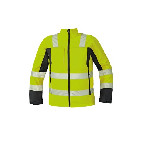 Cerva Malton Reflektif Softshell Mont Sarı