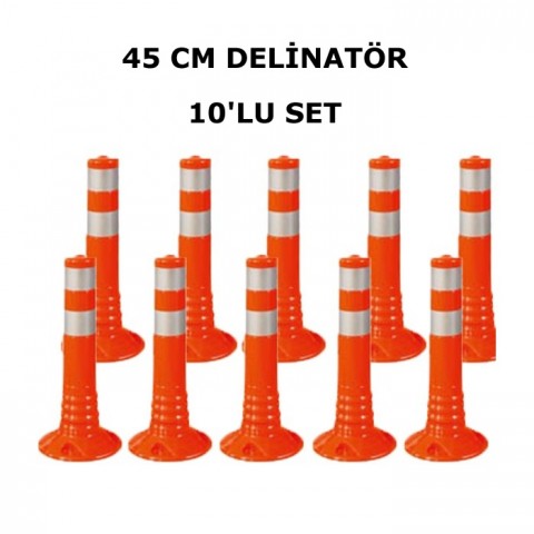 TPU Delinatör 45 cm 10´ lu Set TPU Delinatör 45 cm 10´ lu Set