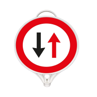 Karşıdan Gelene Yol Ver Ultra Yuvarlak Levha Tek Taraf Baskı Karşıdan Gelene Yol Ver Ultra Yuvarlak Levha Tek Taraf Baskı