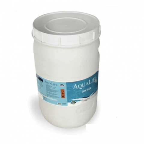 Aqualife Şok Toz Havuz Suyu Kloru %70 lik 40 lt Aqualife Şok Toz Havuz Suyu Kloru %70 lik 40 lt