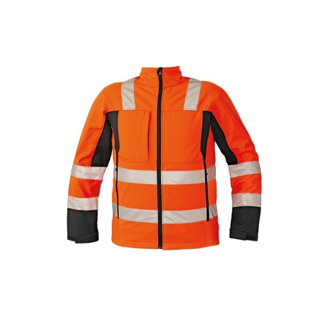 Cerva Malton Turuncu Reflektif Softshell Mont