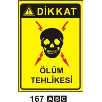 Dikkat Ölüm Tehlikesi Uyarı ..