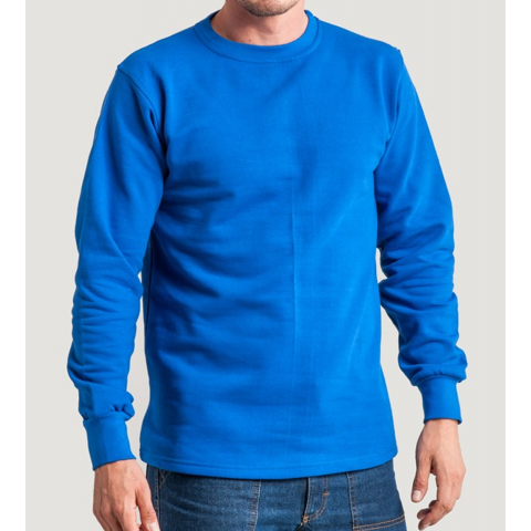 Mavi Bisiklet Yaka Sweatshirt