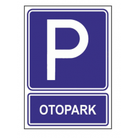Otopark Uyarı Levhası..