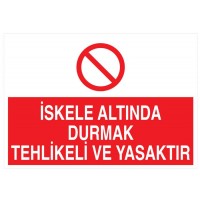 İskele Altında Durmak Tehlik..