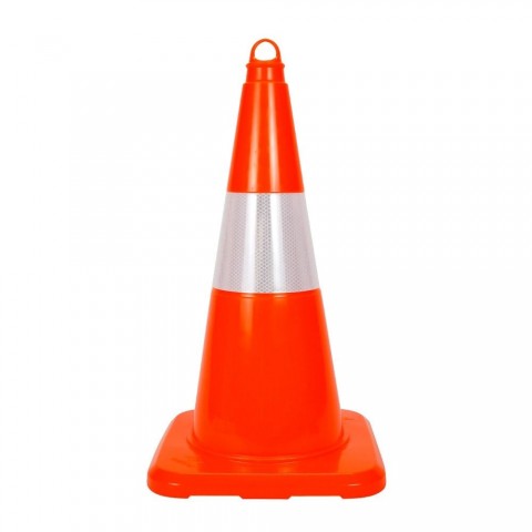 PVC Trafik Konisi 50 cm Reflektifli Trafik Dubası PVC Trafik Konisi 50 cm Reflektifli Trafik Dubası